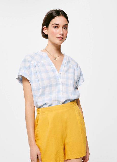 Imagen - Blusa en estampado vichy