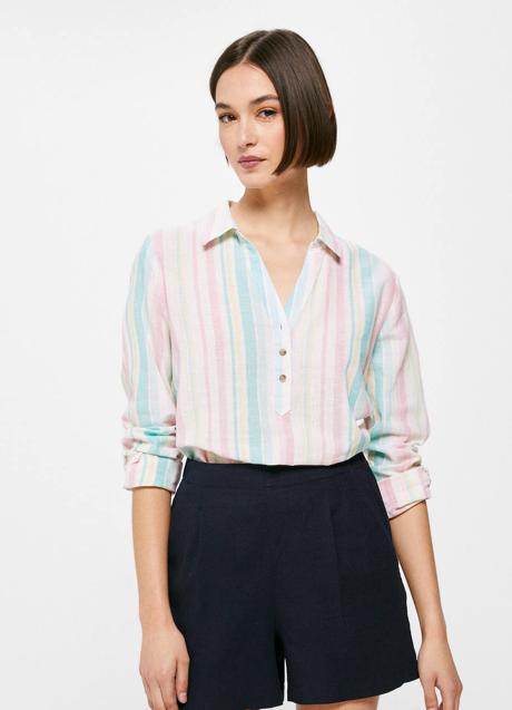 Imagen - Blusa con estampado de rayas