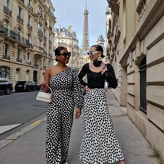 Los mejores vestidos con estampado de lunares de rebajas