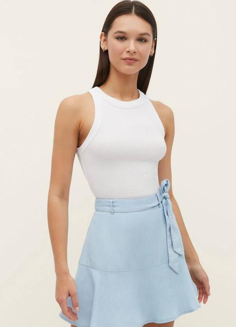 Imagen - Minifalda vaquera con volantes