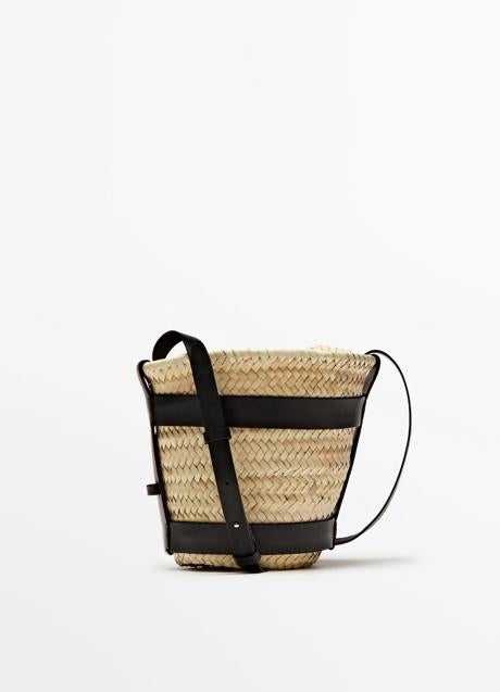 Imagen - Bolso de rafia de Massimo Dutti (79,95 euros)