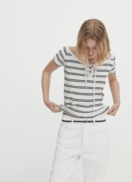 Imagen - Camiseta de rayas de Massimo Dutti (29,99 euros)