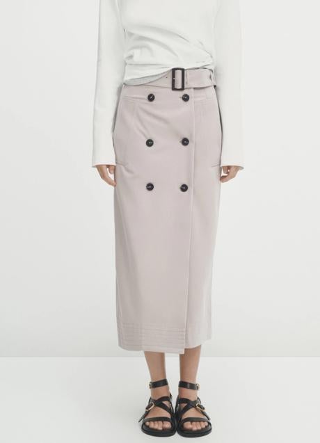 Imagen - Falda midi de Massimo Dutti (79,95 euros)