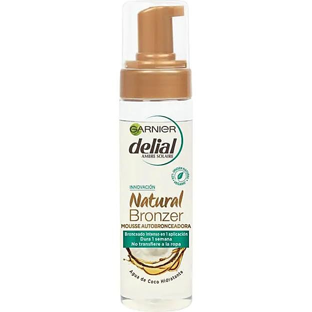 Autobronceador corporal Natural Bronzer de Garnier.