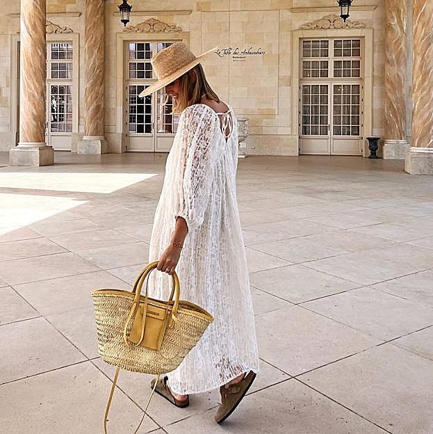 Vestidos largos de diario para ir comodísima con tus sandalias planas