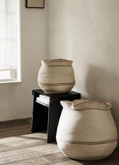 Imagen - Cesta trenzado en Zara Home