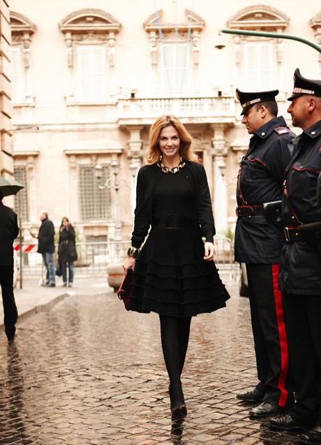 Imagen - Genoveva Casanova en Roma. / INSTAGRAM