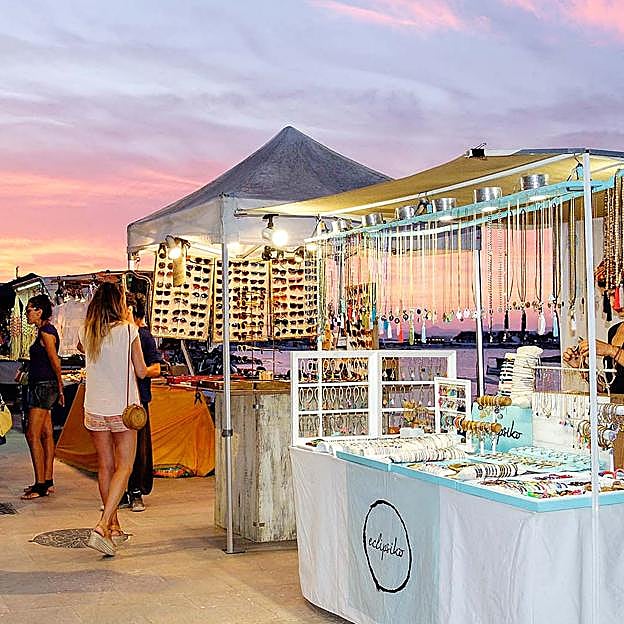 Mercadillo hippie Els Pujols, Formentera