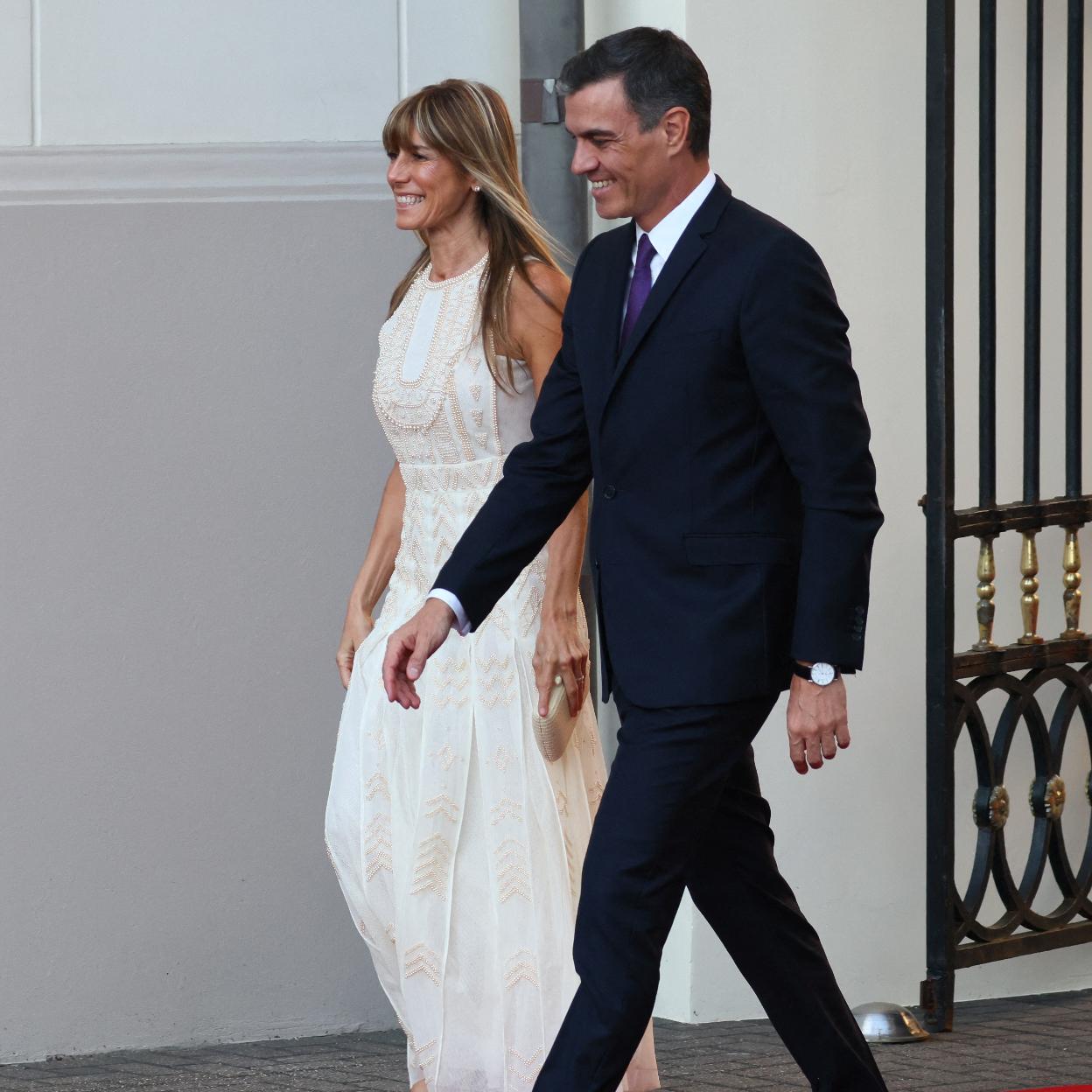 Pedro Sánchez y Begoña Gómez