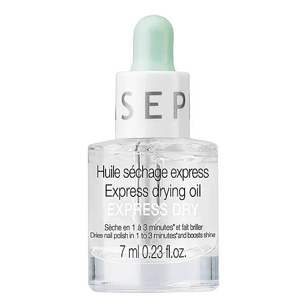 Aceite secado exprés de Sephora. Precio: 8,99 euros