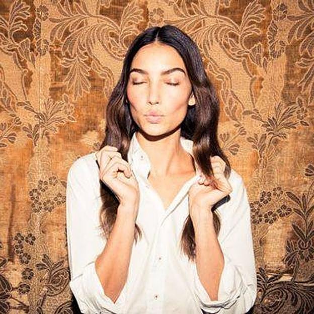 Modelo con melena bonita