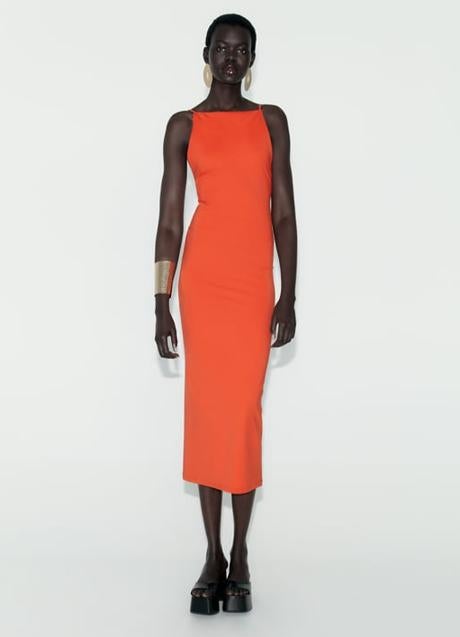Imagen - El vestido naranja de Zara.