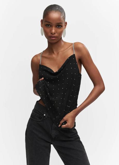 Imagen - Top lencero con strass