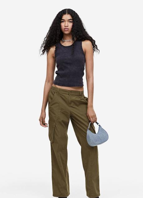 Imagen - Pantalón cargo con tiro bajo