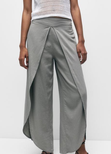 Imagen - Pantalón pareo verde de Pull&Bear, 22,99 euros.