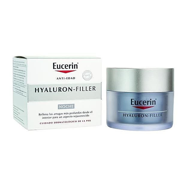 Crema de Noche Hyaluron Filler de Eucerin.