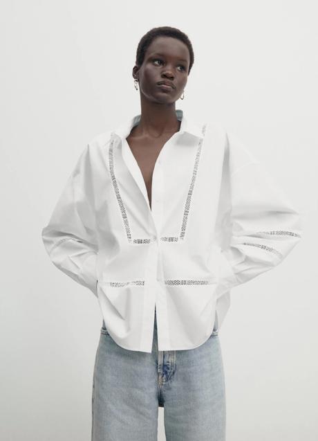 Imagen - Camisa blanca Massimo Dutti (59,99 euros)