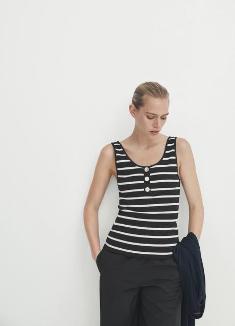 Imagen - Camiseta de rayas de Massimo Dutti (25,95 euros)