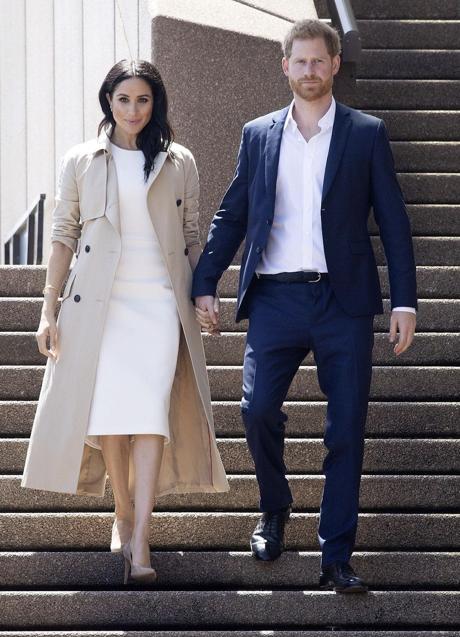 Imagen - La insistencia de Meghan Markle a la hora de llevar tonos neutros como el beis o el blanco no es inocente. (FOTO: D.R.)