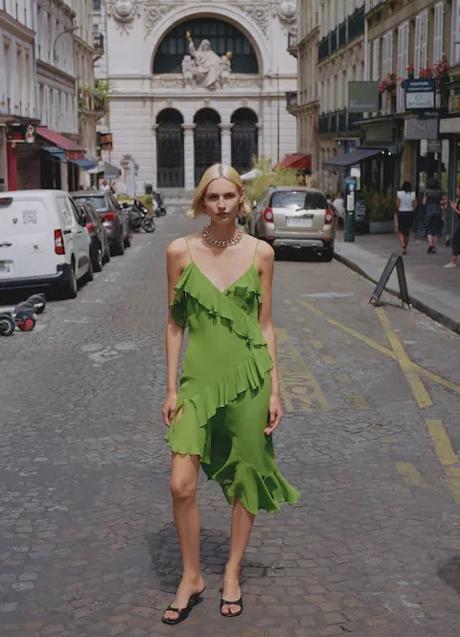 Imagen - Vestido verde de Mango (79,99 euros)