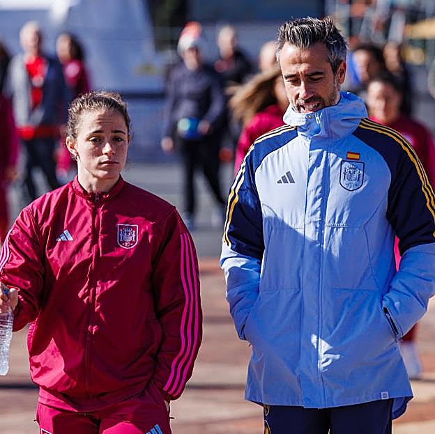 Ona Batle y Jorge Vilda.