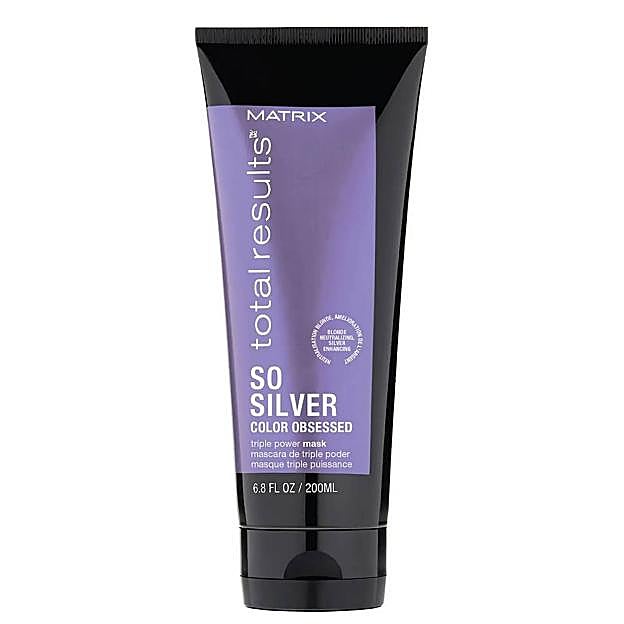 Total Results So Silver Color Obsessed Triple Power Mask de Matrix. Precio: 17,95 euros