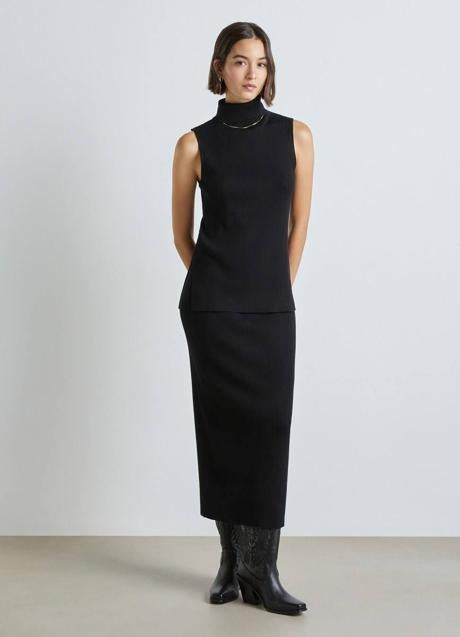 Imagen - Falda midi de punto