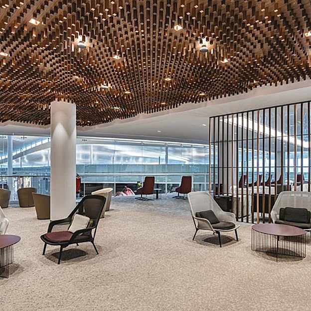 Imagen principal - Las mejores salas VIP de aeropuertos del mundo (y cómo acceder a ellas)