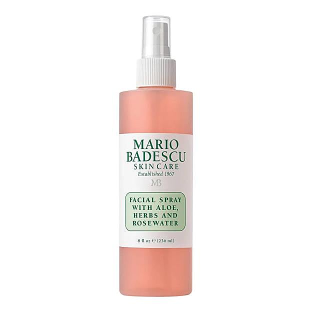 Facial Spray with rosewater de Mario Badescu. Precio: 13,99 euros