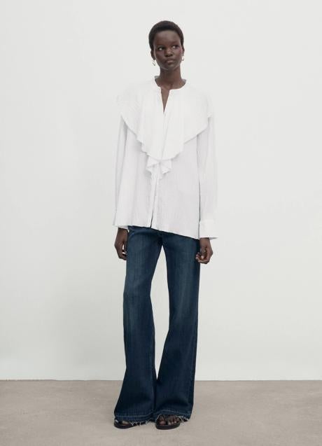 Imagen - Camisa blanca de Massimo Dutti (59,95 euros)