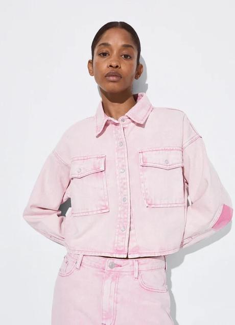 Imagen - Chaqueta vaquera de color rosa de Parfois (35,99 euros)