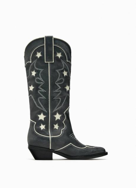 Imagen - Botas cowboy con detalles de estrellas