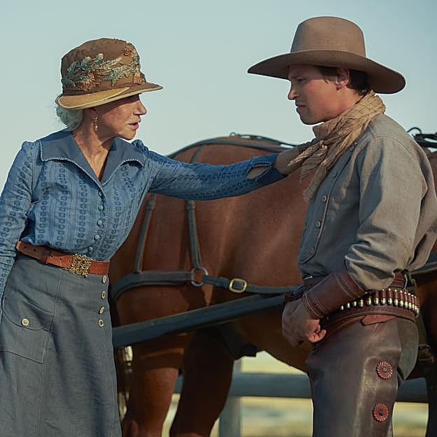 Helen Mirren y Darren Mann son Cara y Jack Dutton en la precuela de Yellowstone, 1923.