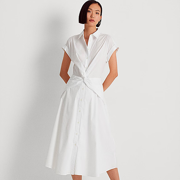 El vestido de Ralph Lauren.