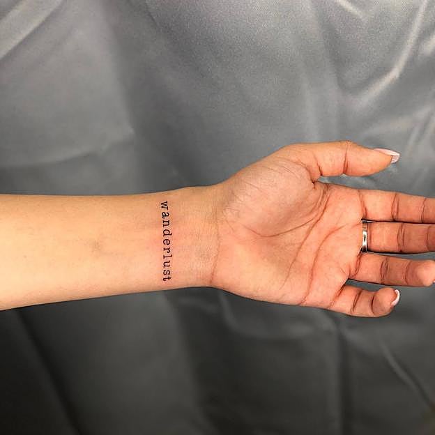 Tipo de letra para tatuajes typewriter