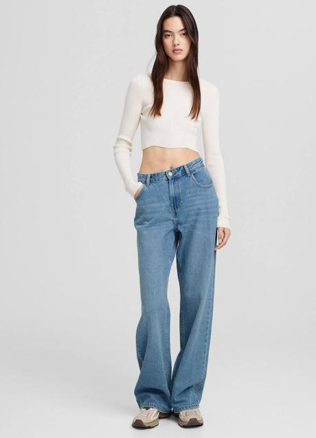 Imagen - Jeans wide leg básicos
