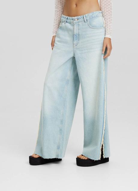Imagen - Vaqueros wide leg con aberturas