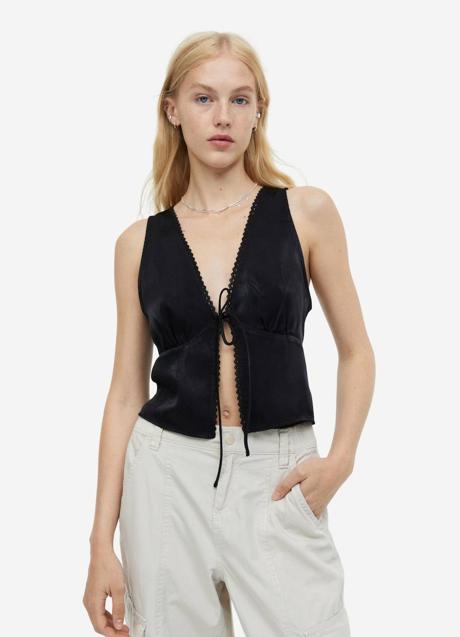 Imagen - Top con cierre de lazada