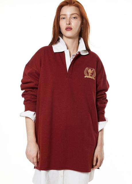 Imagen - Polo estilo varsity