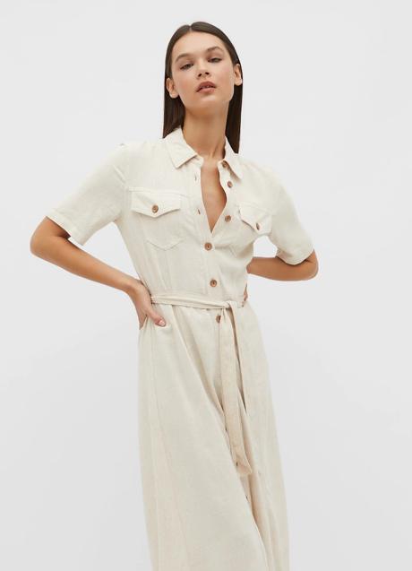 Imagen - Vestido camisero de Stradivarius (29,99 euros)