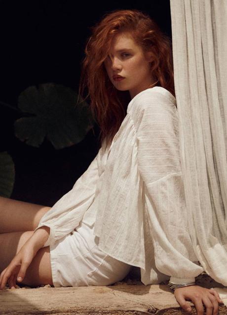 Imagen - Blusa ancha bordada