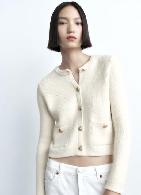 Imagen - Chaqueta blanca de Zara (29,99 euros)