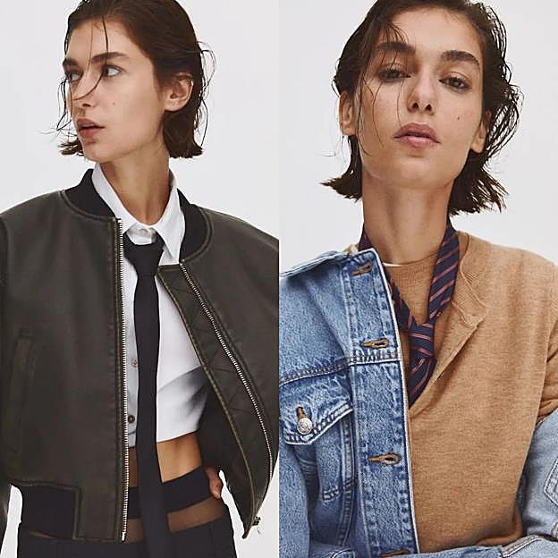 La corbata de Mango.