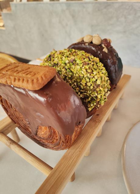 Imagen - Los New York rolls de lotus, pistacho y nutella de Maison Kayser. / AFL