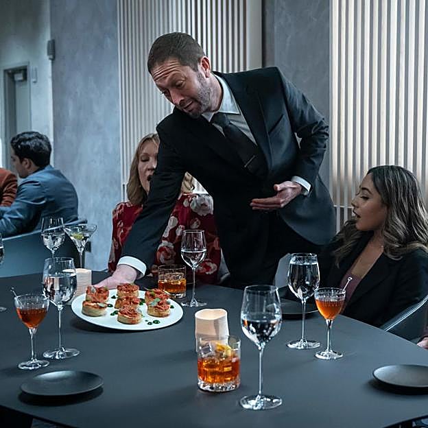 Ebon Moss-Bachrach como Richie en un capítulo de The Bear.