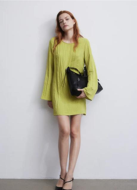 Imagen - Vestido verde corto de H&M, 17,99 euros.