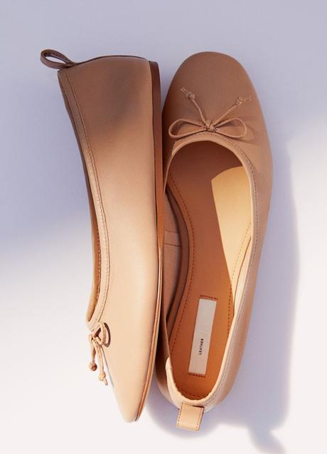 Imagen - Bailarinas de piel de H&M (59,99 euros)