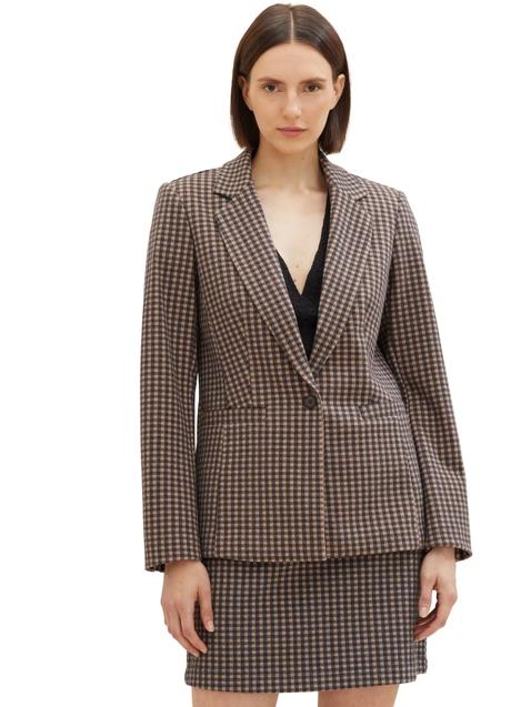 Imagen - Traje de cuadros de Tom Tallor, blazer 119,99 euros y falda 89,99 euros.