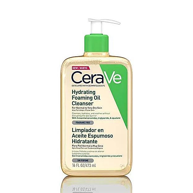 Hydrating Foaming Oil Cleanser de Cerave