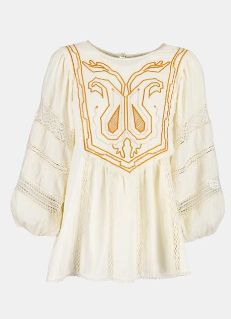 Imagen - Blusa boho con bordados de Tintoretto. Foto: El Corte Inglés.